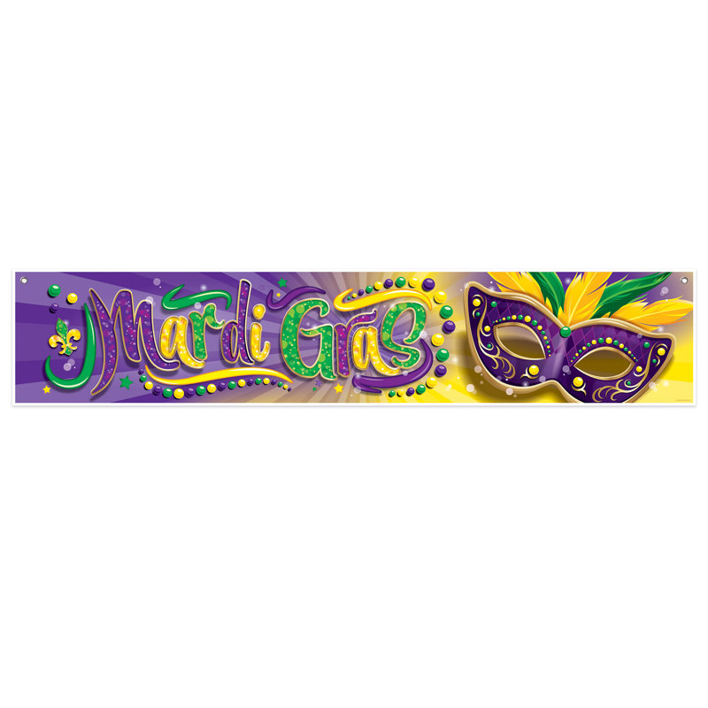 Bannière Mardi Gras