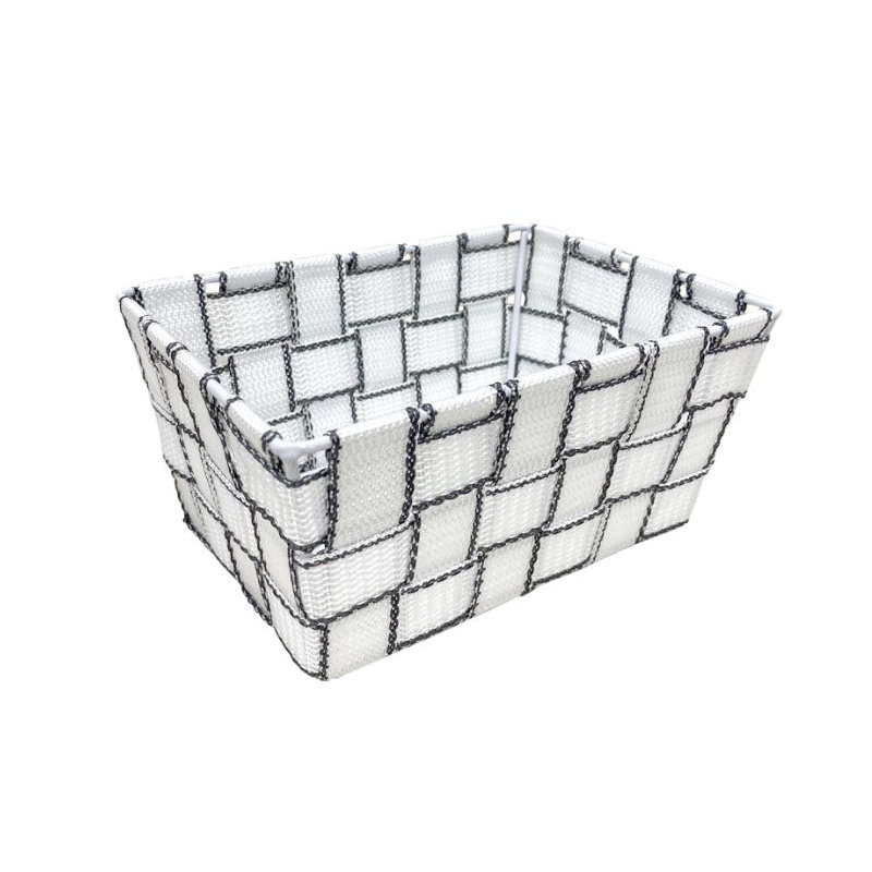 Panier de rangement en tissu, 9 po x 19 po