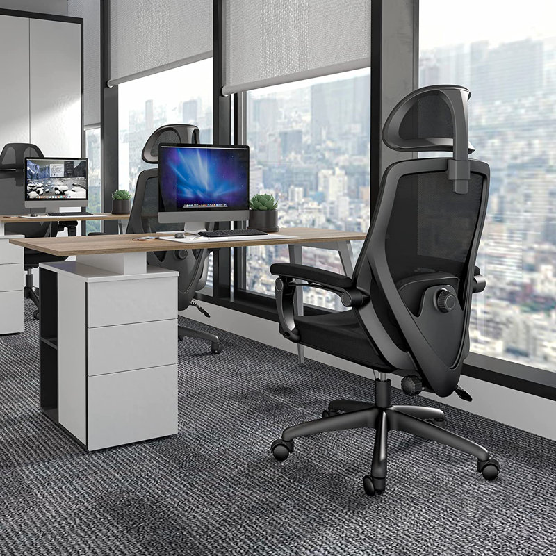 Office Chair with Headrest