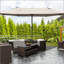 Parasol de marché rectangulaire à double face de 15 pi avec base, grande protection solaire pour le patio avec manivelle pour terrasse et piscine, café | Idée de cadeau-916951955