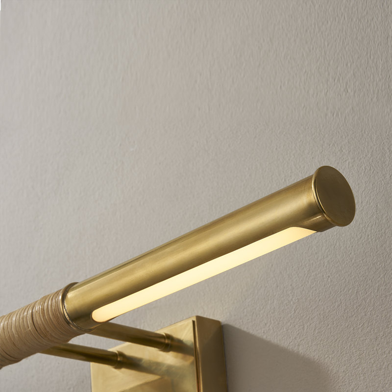 HALLSTEAD 1 LIGHT PICTURE LIGHT, 3" H x 24" W x 3" D