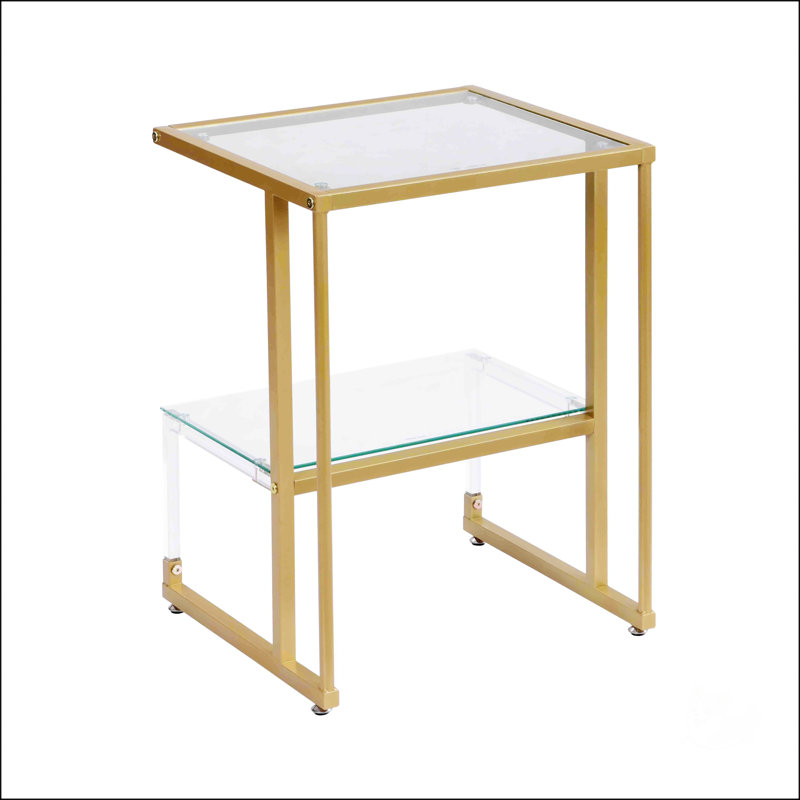 Golden Side Table