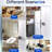 Fingerprint Door Knob, Smart APP Control Lock Deadbolt, Mechanical Keys, Auto lock, Emergency Unlock