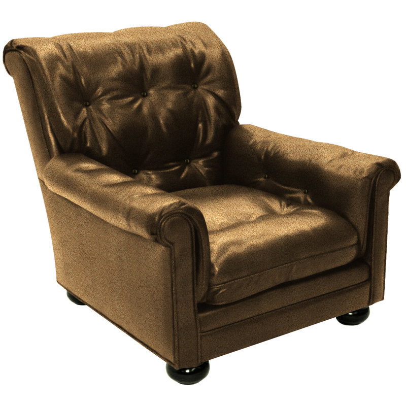 Armchair, Bella Pearl Performance Velvet, French Dark Cherry