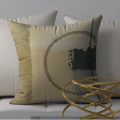 Giggle Know-how Decorative Square Pillow Cover & Insert