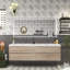 Meuble-lavabo double avec plateau 70,9 po Castanea-1922679965