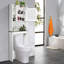Kwayera Freestanding Over The Toilet Storage