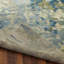 Tapis bleu en laine noué à la main Channon-336924343