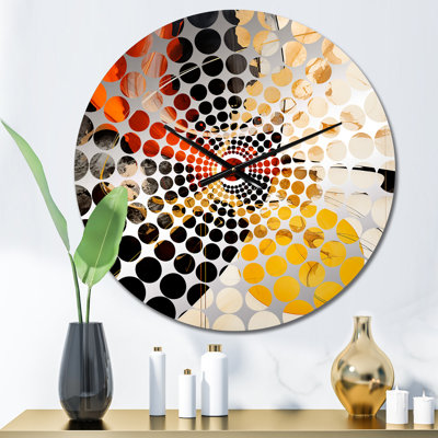 Andreacchio - Abstract Shapes Wall Clock
