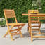 Solid Wood Folding Chair