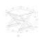 Table d'appoint, table de bout, table d'appoint, carré, table de chevet pour chambre à coucher, salon-584956384