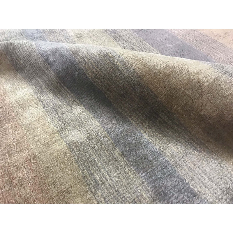 Hand-Knotted High-Quality Multi-Colored Area Rug