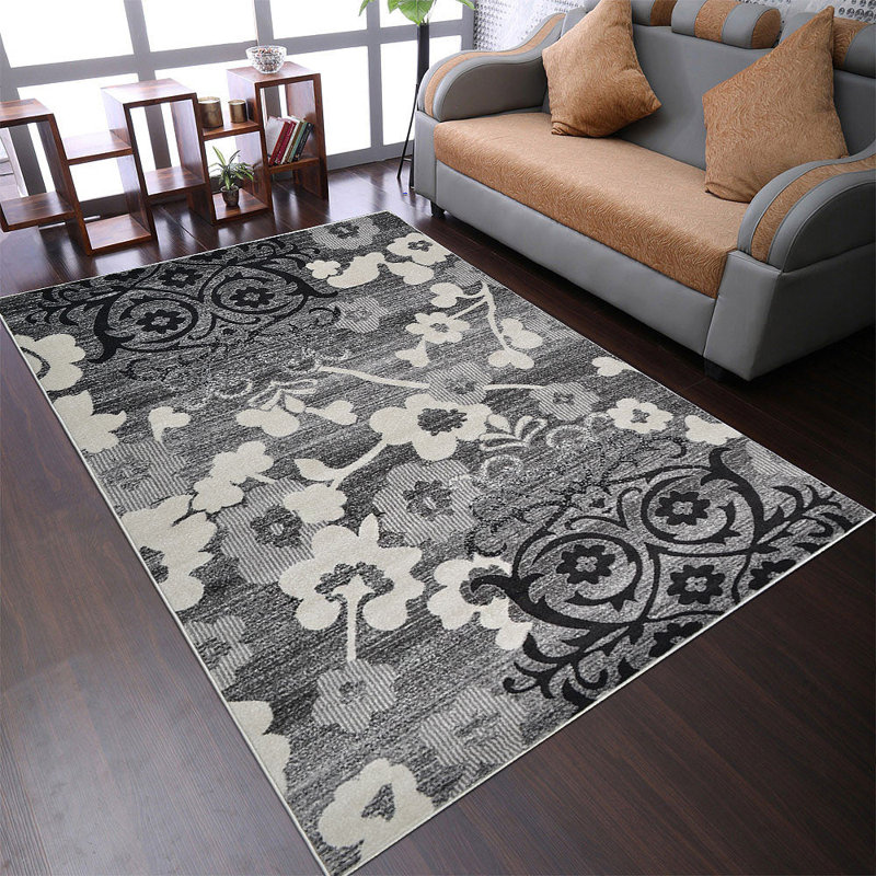 Tapis rectangulaires en polypropylène chauffant Tullos, Rectangle 4 pi x 6 pi