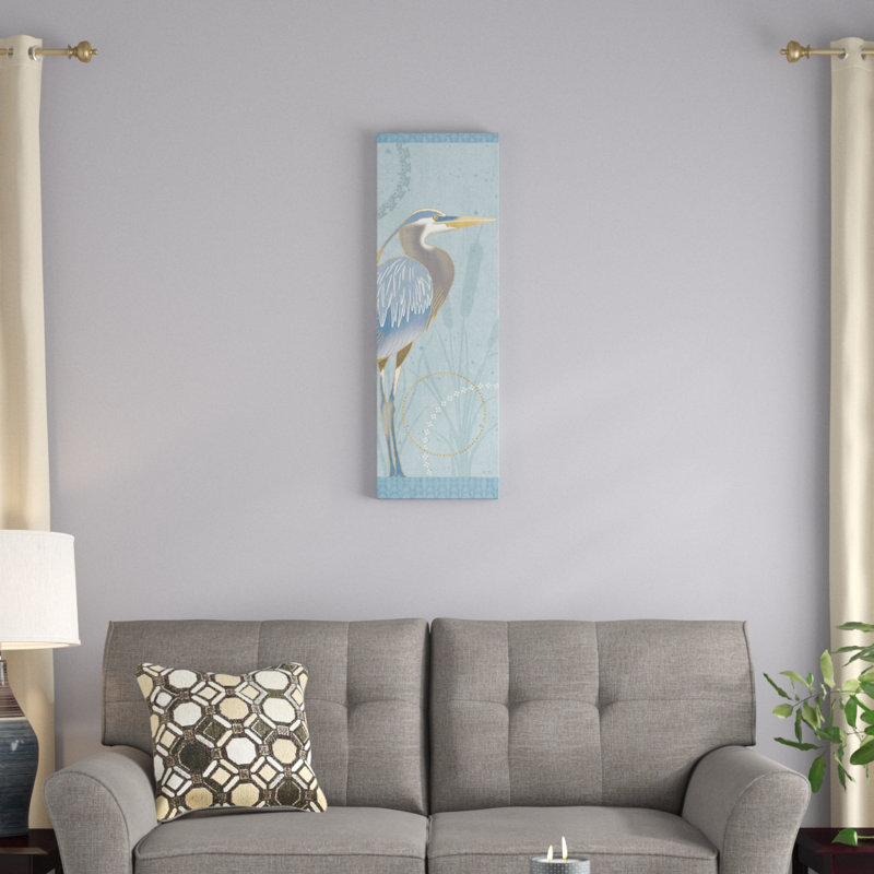 «By The Shore IV», impression sur toile tendue, H 48 po x l 16 po x P 1,5 po, Toile tendue