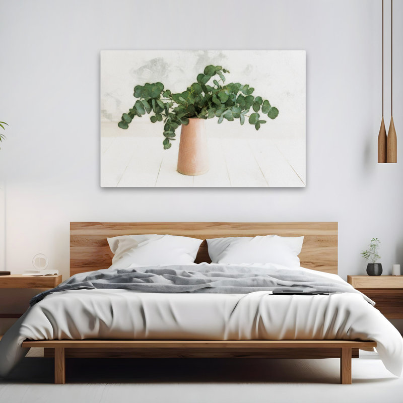 Eucalyptus, nature morte, H 60 po x l 40 po
