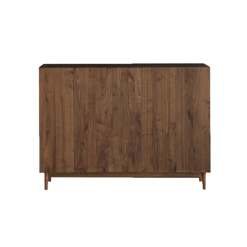 Armoire simple en bois massif rétro