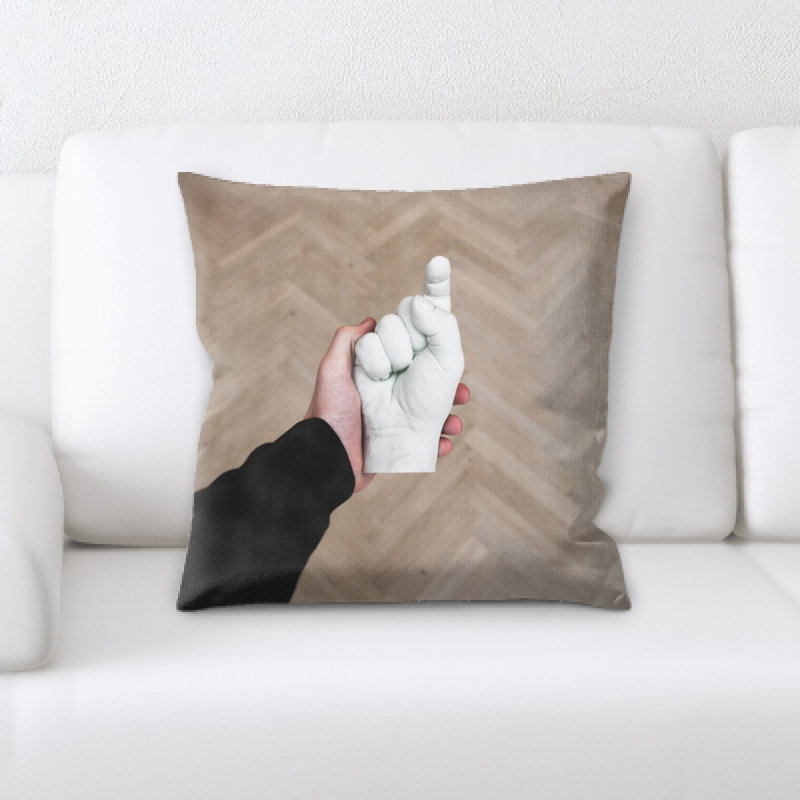 Coussin statue