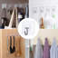 12 Pcs Heavy Duty Wall Hooks,60 X 60MM,Clear