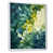 White Floater Framed