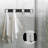 16 ft x 1.5 in Hook and Loop Tape Nylon Self Adhesive Strips Roll Black