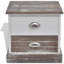 Rey 38cm W Manufactured Wood Bedside Table