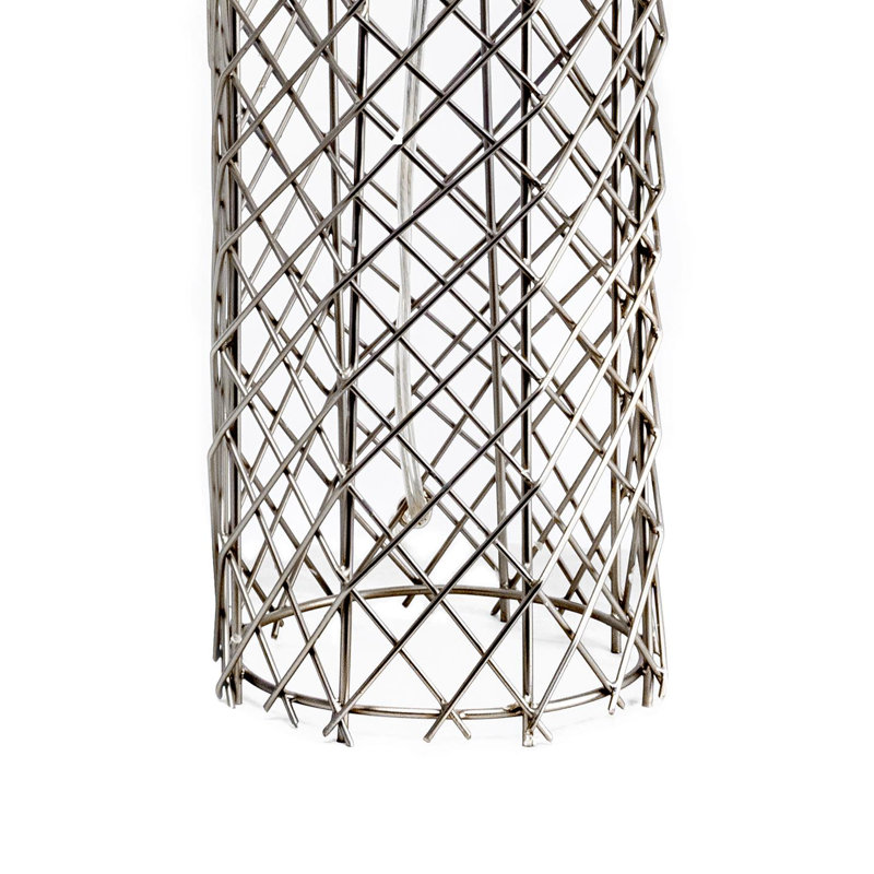 Lampe de table 23 "argentée