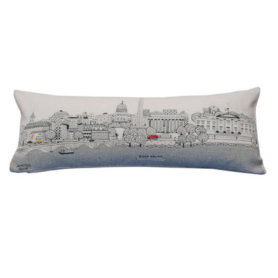 Coussin lombaire 35 po Washington DC