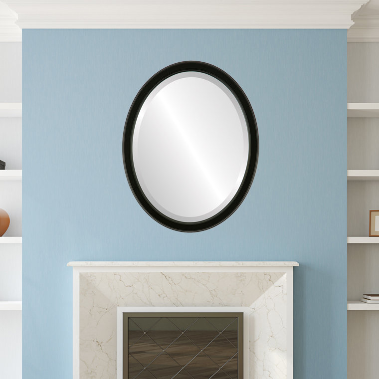 Miroir de salle de bain Midville, H 17 po x l 13 po, Lin blanc