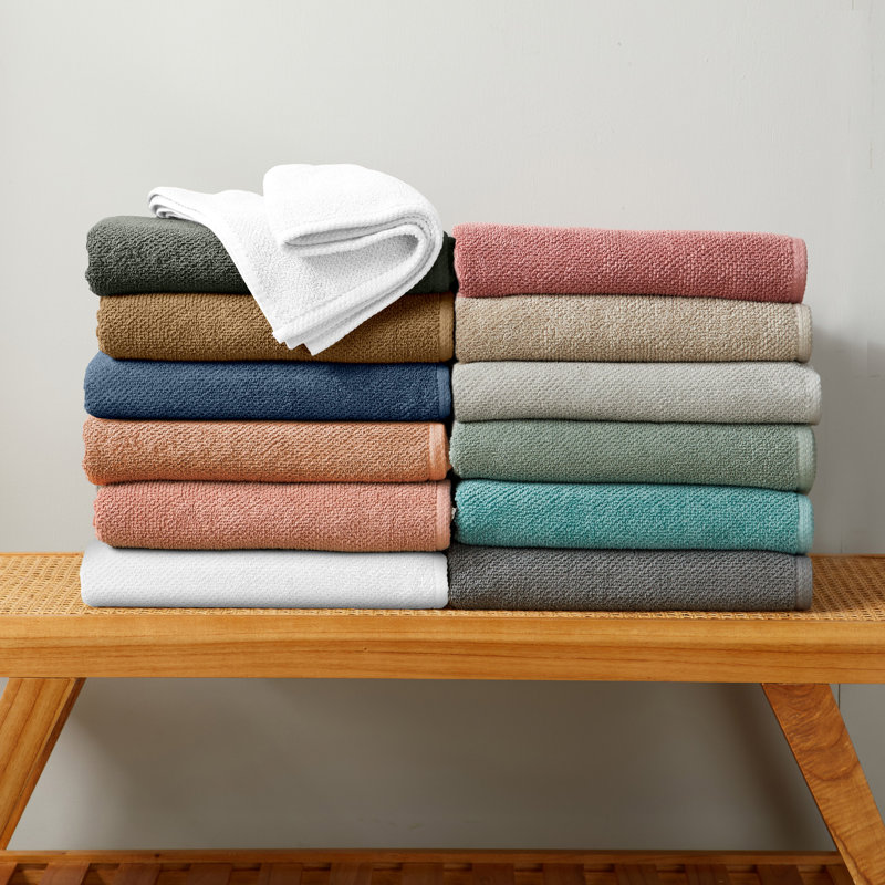 Clay Heavyweight Cotton Terry 6-Piece Towel Set