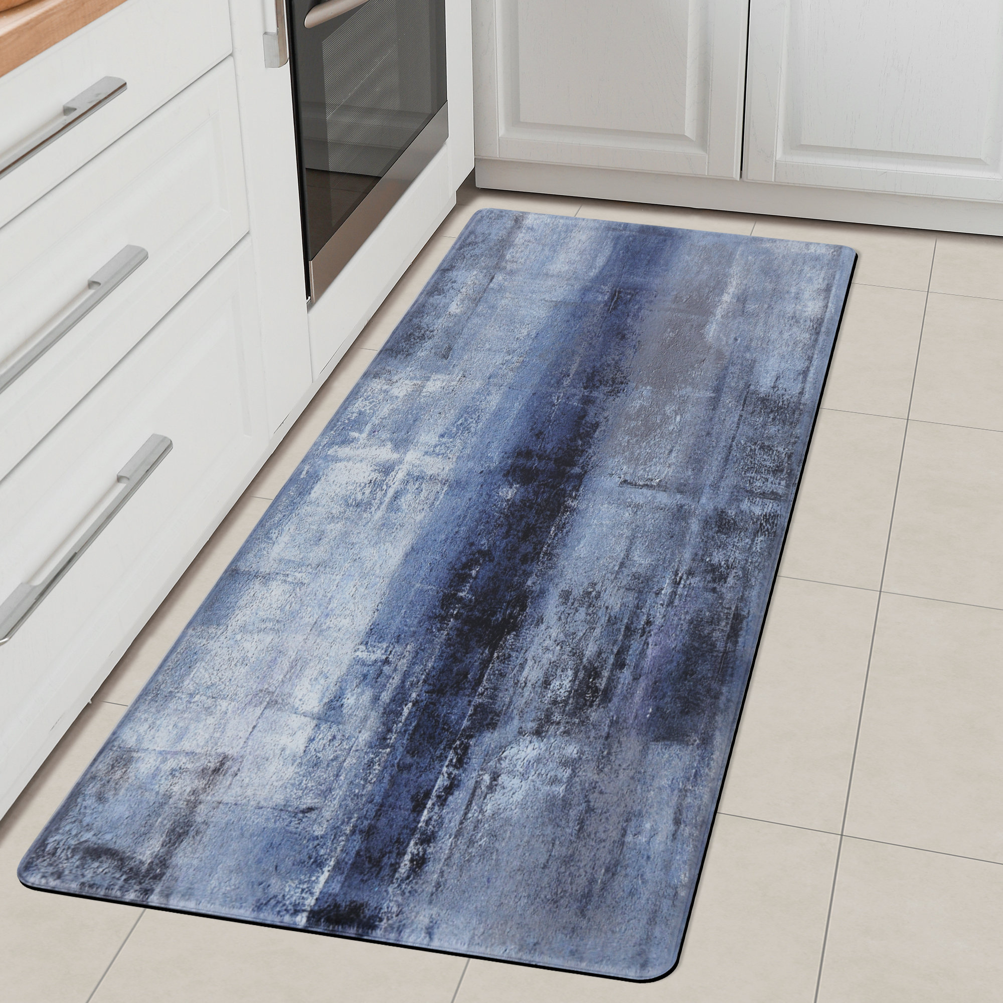 East Urban Home Preyank Ant-Fatigue Non-Skid Kitchen Mat | Wayfair