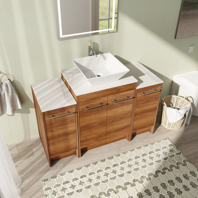 Meuble-lavabo simple 47,27 po avec comptoir
