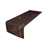 Dresden Branches Embroidered Fall Table Runner