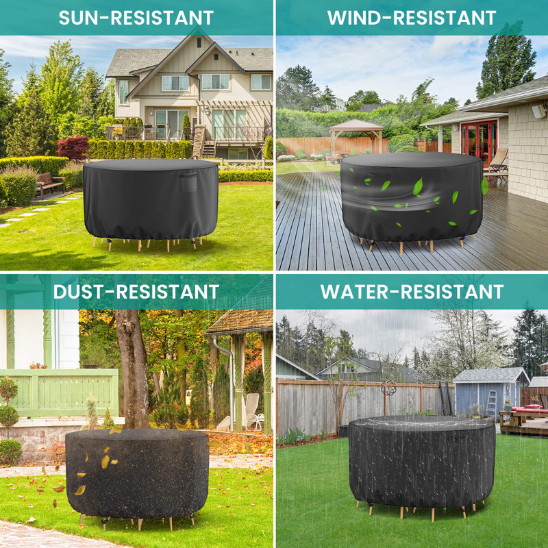 Waterproof Patio Round Table Cover