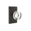 Double Dummy Modern Disc Crystal Knob with Style # 3 Rose
