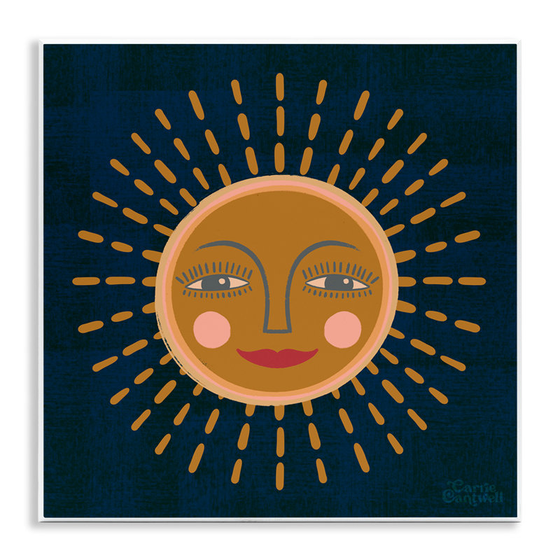 «Boho Smile Sun» par Carrie Cantwell