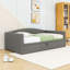 Lit de jour simple avec couchette escamotable-1566197871