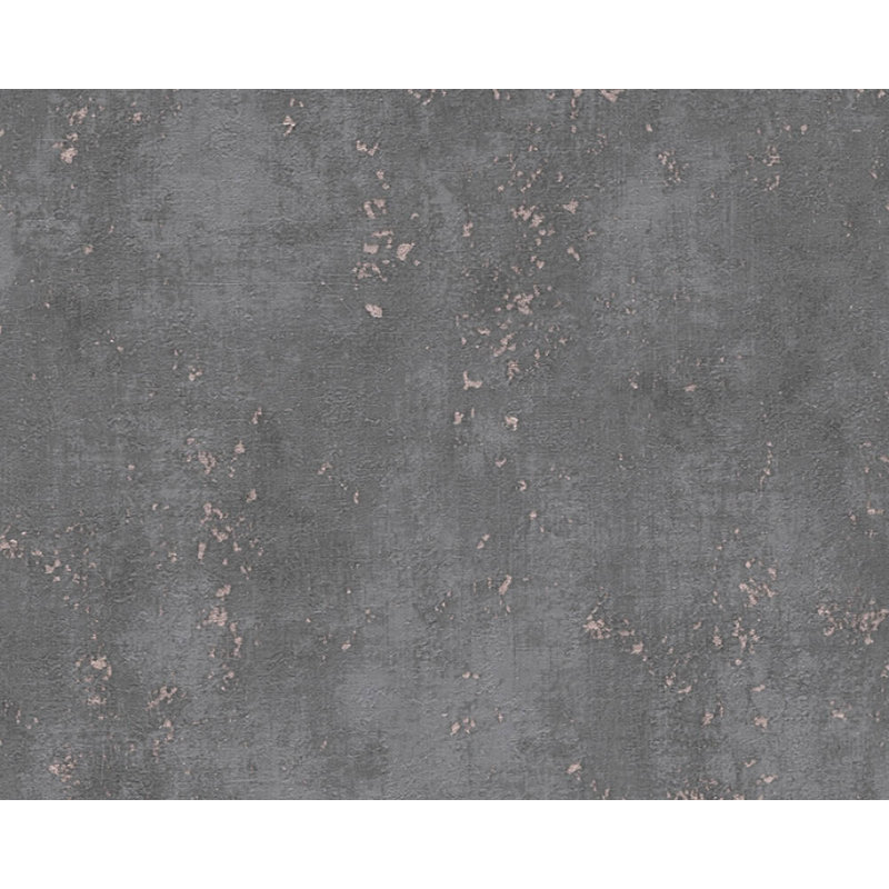 Rouleau de papier peint L 33 pi x l 21 po Kelsie-Marie, gris