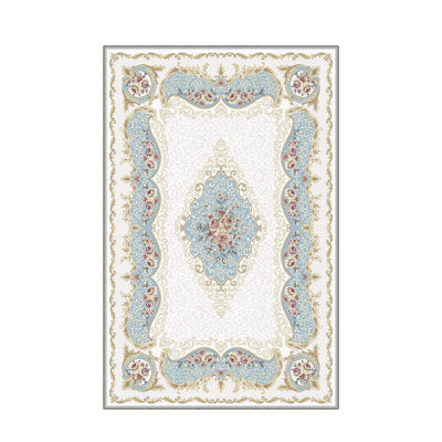 Elegant Hall Carpet, 31.5 x 78.7 inches | 100% Polyester, 0.4 inch Pile Height | Antibacterial, Non-Slip PVC Felt Dot Underside | Machine Washable, Durable Woven Design | Perfect for Entryways & Living Spaces