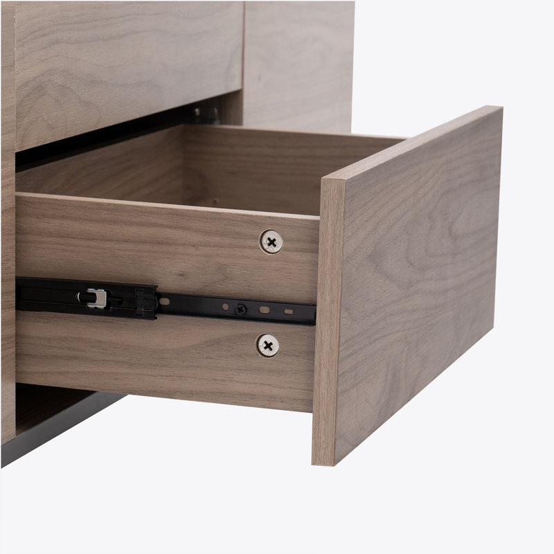 Table basse à plateau relevable, table basse, table de salon avec rangement, Noir, Bois de noyer
