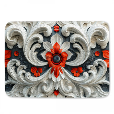 Cyniah Microfiber / Microsuede Non-Slip Bath Mat