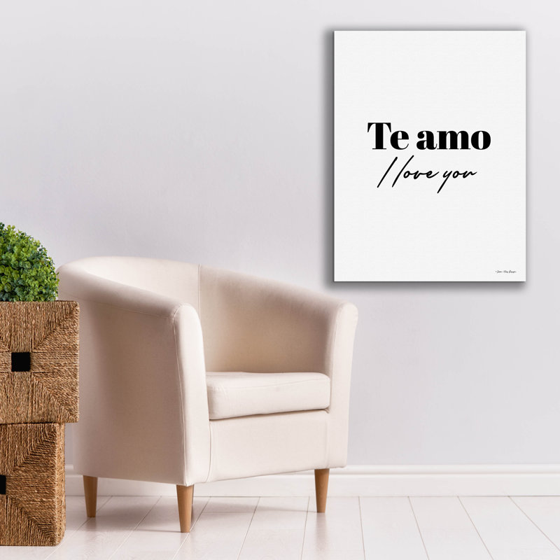 Art mural épique Graffiti «I love you in espagnol» par Seven Trees Design, 26 po x 34 po