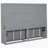 Full Size Murphy Bed Wall Bed,Gray-1698889269-1698889268