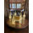 Assorted Clear Glass Bottles with Corks, 6 Pack