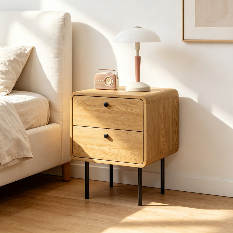 40cm W Bedside Table