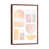 Classic Brown Wood Framed