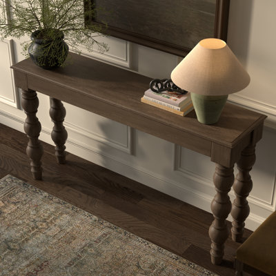 Atikah 56" Solid Wood Console Table