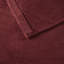 4 grandes draps bourgogne 100% ultra doux et douillet brossé des deux côtés Draps-housse plats 2 taies d'oreiller lavables à la machine