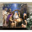 Imprimé «The Nativité Pizazz» avec cristaux éblouissants