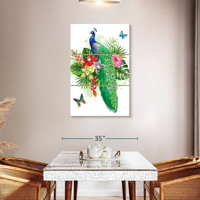 Paon bleu tropical Brampt