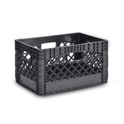 Caisse à lait en plastique robuste Juggernaut Storage 24QT